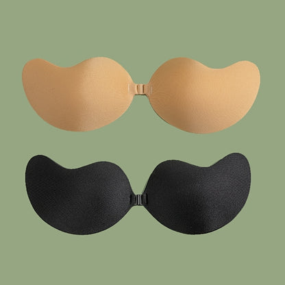 Silicone nipple covers: invisible adhesive push-up pasties for women's lingerie.