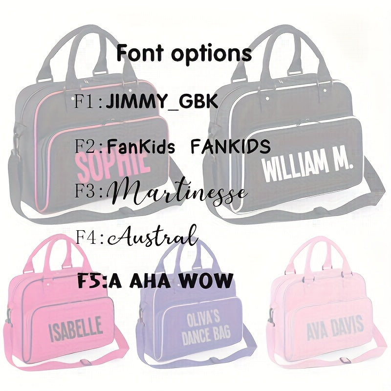 Customize your own personalized school bag with your name! This versatile bag can also be used as a gym bag, sports bag, handbag, shoulder bag, or crossbody bag. It makes a great gift for Christmas, Halloween, Thanksgiving Day, New Year's, or Valentine's