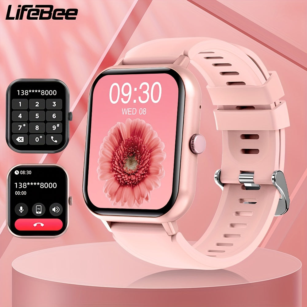 New 2024 LIFEBEE Smartwatch with 1.83" Touch Screen, Call Function, Fitness Tracking with 100+ Modes.