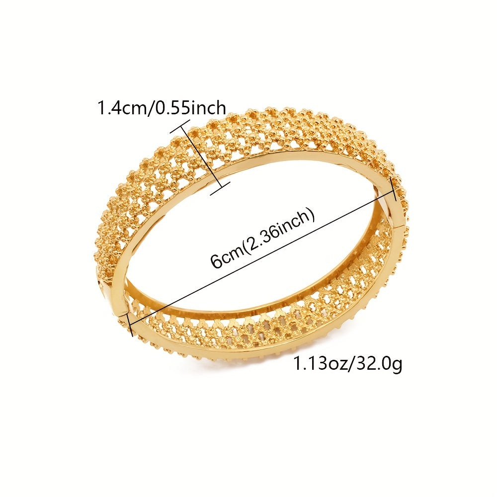 Handmade Luxury Bangle Bracelet for Bridal Wedding Ornament Accessories