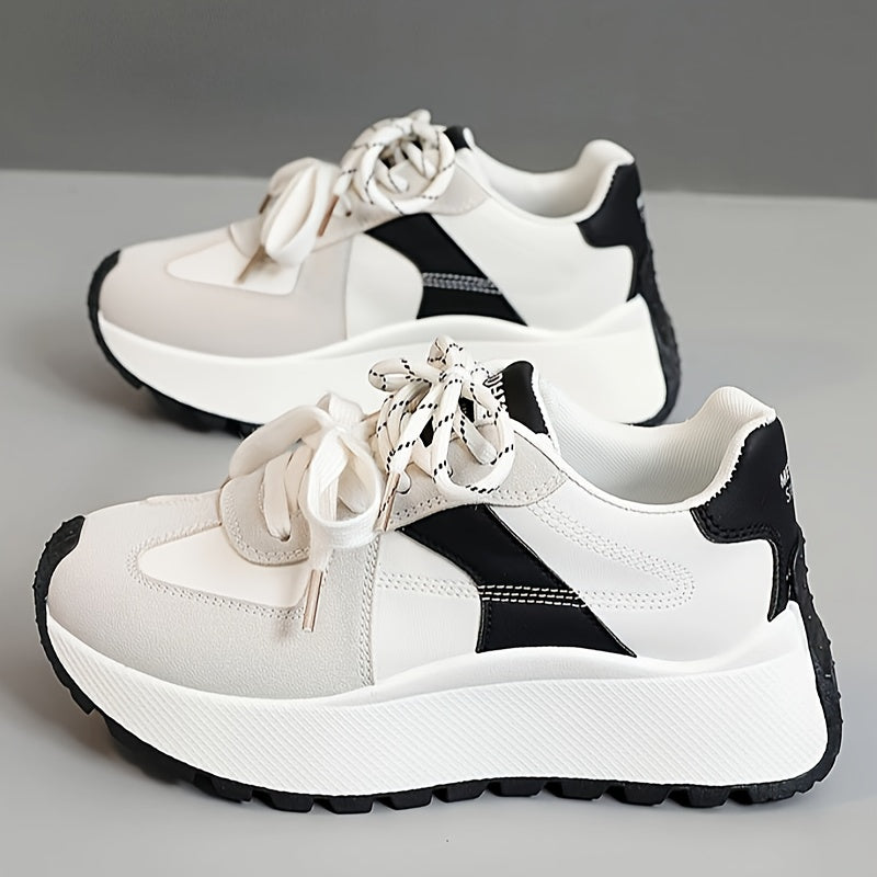 New chunky sole casual sneakers for women - great for daily wear