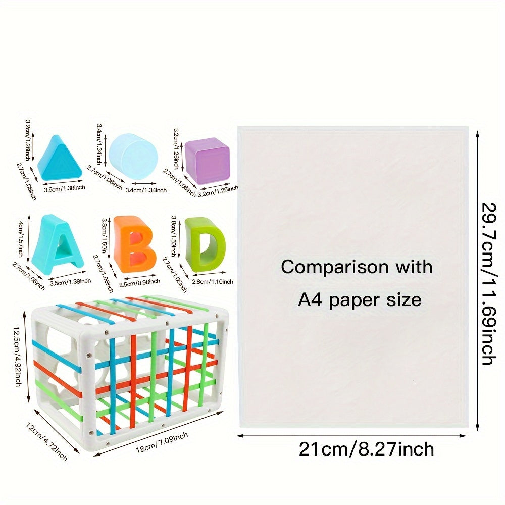 Fine Motor Skills Toy for Hands, Shape and Sorting Educational Toys for Early Development, Ideal Gift for Boys and Girls