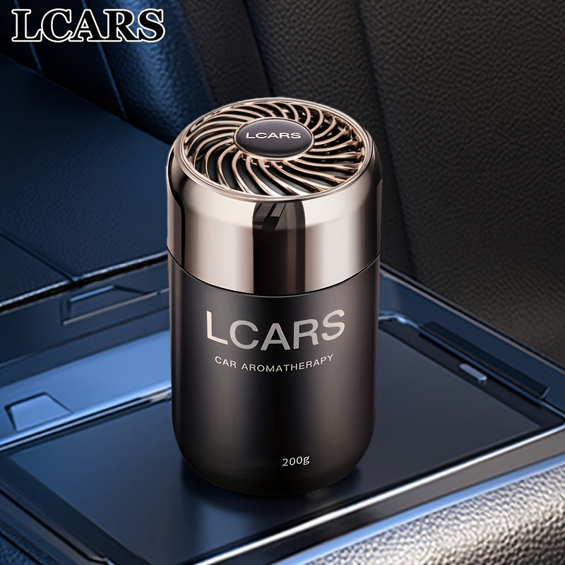 1pc LCARS Car Aromatherapy Balm - Elegant Men's Cologne Scent - Long-lasting fragrance for car, home, and office - Odor eliminator - Single pack