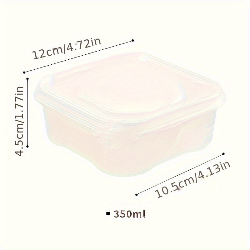 Refrigerator frozen meat box available in sets of 5 or 10 pieces. This storage box is made of food-grade material with a convenient grid design to prevent cross-flavoring of food items. It is perfect for storing ice cream and other frozen foods with