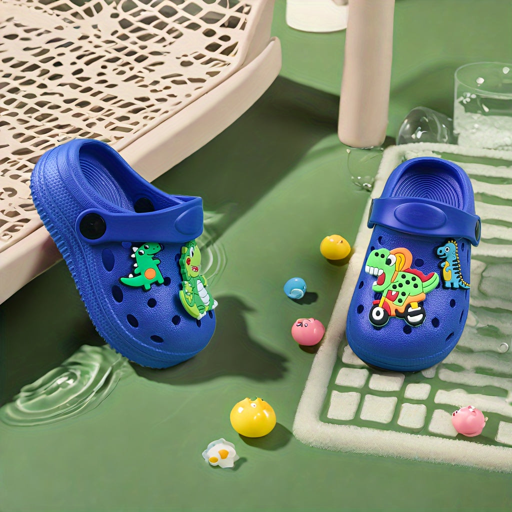 Kids' Summer Clogs - Breathable EVA Sandals with Cartoon Design - Perfect for Indoor/Outdoor wear.