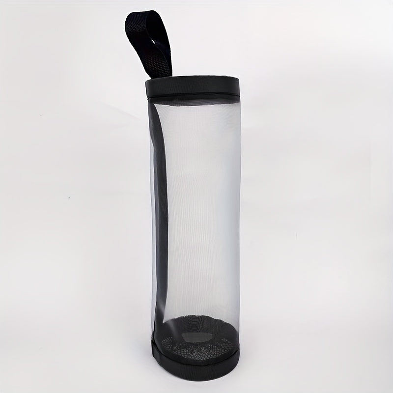 Organize and store your plastic bags with ease using our Wall-Mounted Plastic Bag Holder. This large capacity dispenser is perfect for keeping your kitchen tidy and clutter-free. Don't struggle to find a place to store your plastic bags - keep them