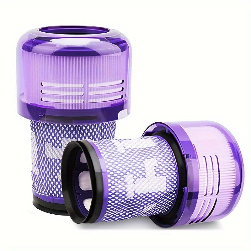 Compatible with Dyson V12 Slim Vacuums and V12 Detect Slim Vacuums, this pack includes 2 V12 Filters.