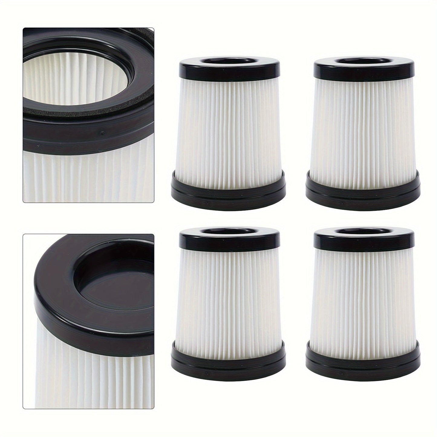 Can be used with Lubluelu 202, Oraimo OSV-102, Besswin W26, Vaclife VL732, and 206 vacuum cleaner accessory filters.