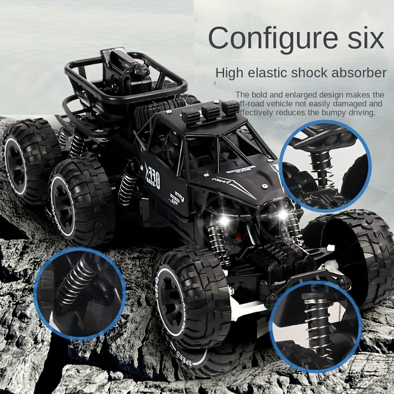 1:14 Scale 2.4G RC Off-Road Remote Control Car with LED Headlights & Rechargeable Battery - Ideal Gift for Valentine's Day or Thanksgiving. Suitable for Youngsters and Adults. Bold