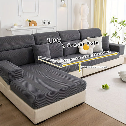 Nordic Elastic Sofa Cover for All Seasons, Pet Scratch Protection.