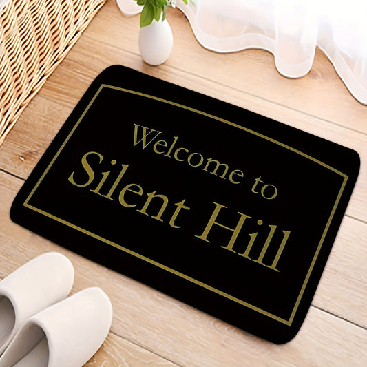 Experience the serenity of Silent Hill with our Soft Fleece Non-Slip Bath Mat - Choose from a variety of sizes