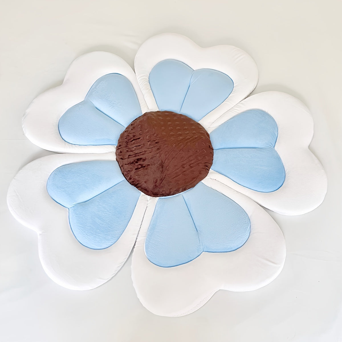 Adorable Flower Bath Mat with Multiple Functions and Comfortable Cushion