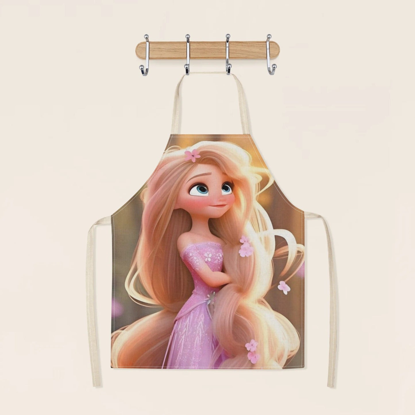 Disney has licensed a stylish waterproof apron with a cute cartoon design of Princess Elsa. It is both beautiful and fashionable, while also simple, making it suitable for hotels, supermarkets, restaurants, fruit shops, milk tea stalls, and general home