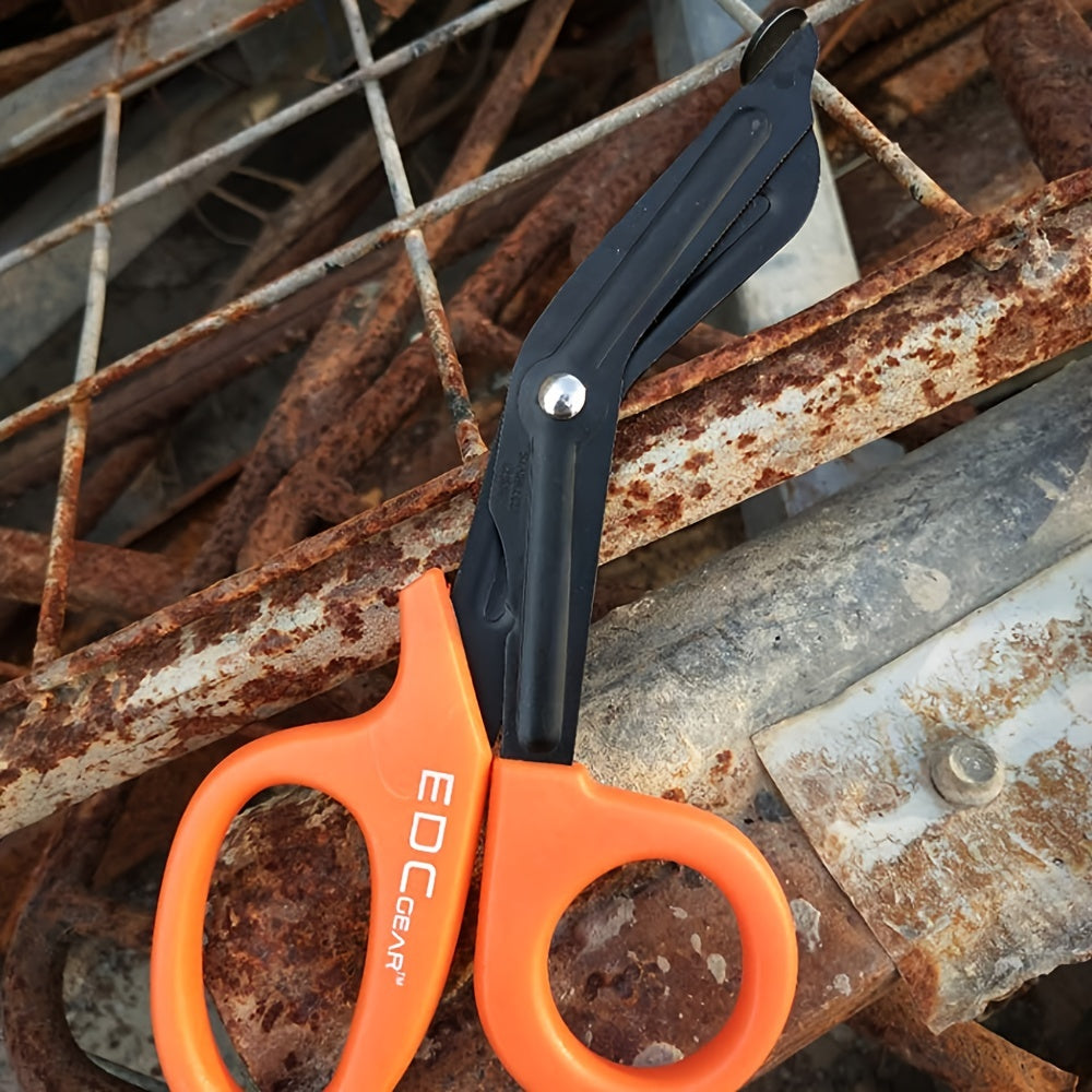 1pc EDC Shear: Versatile Emergency Scissor for Indoor and Outdoor Use.