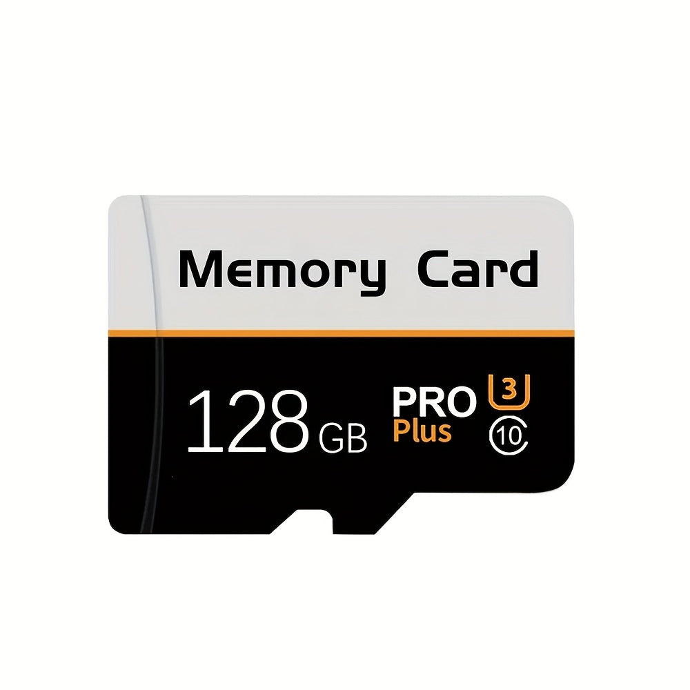 High-speed 512GB and 128GB microSD cards for smartphones, tablets, cameras, and surveillance systems.