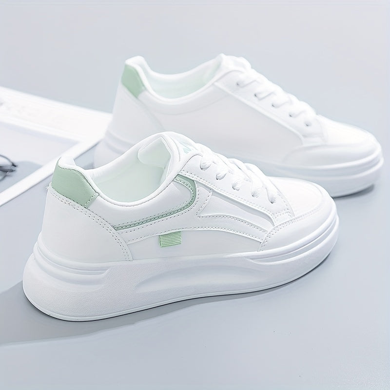 Girls platform sneakers, durable and non-slip for all seasons.