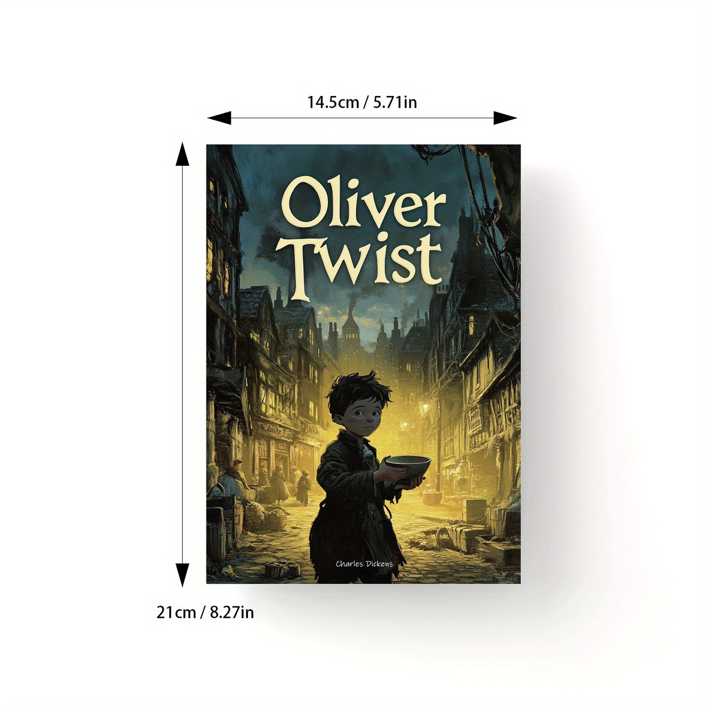 Oliver Twist by Charles Dickens: A timeless children's classic adventure filled with heartache and hope.