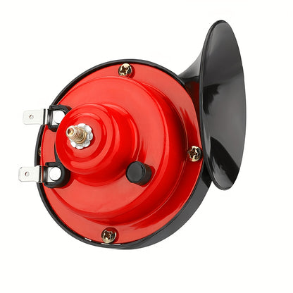 12V Air Snail Car Horn for Trucks, SUVs, RVs, Trains, and Boats, loud for camping and scaring away moose.