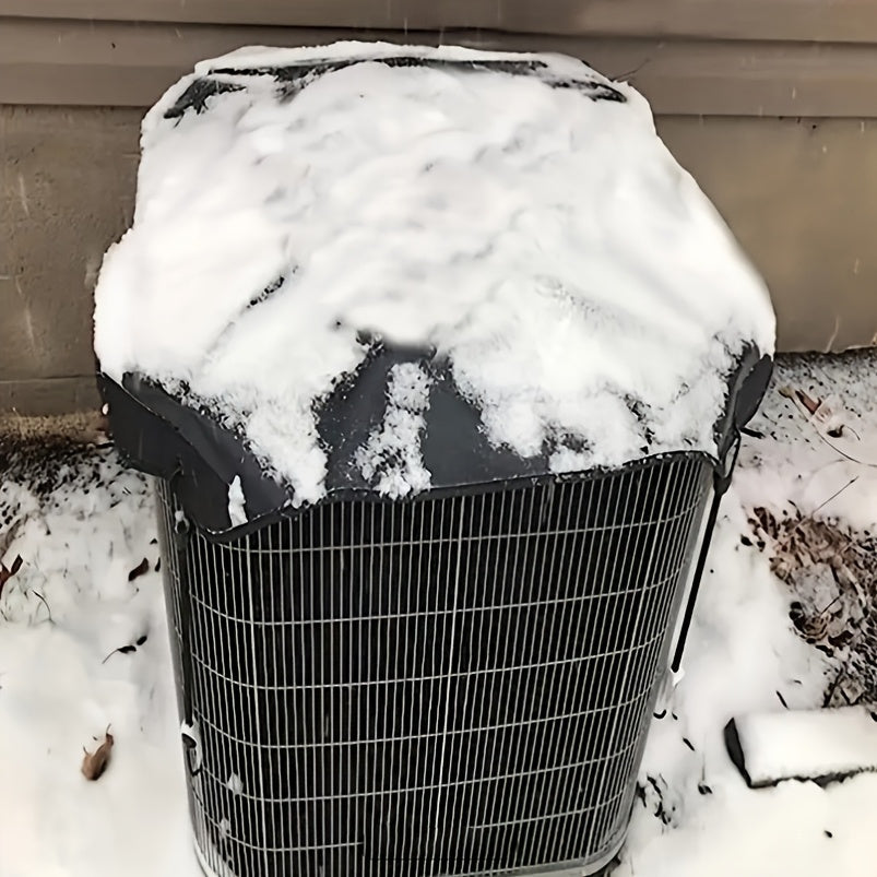 Protect your central AC units from leaves, rain, dust, and snow with this Vertical Outdoor Air Conditioner Cover. Preventing any unwanted damage to your system, this cover ensures year-round protection for your outdoor unit.