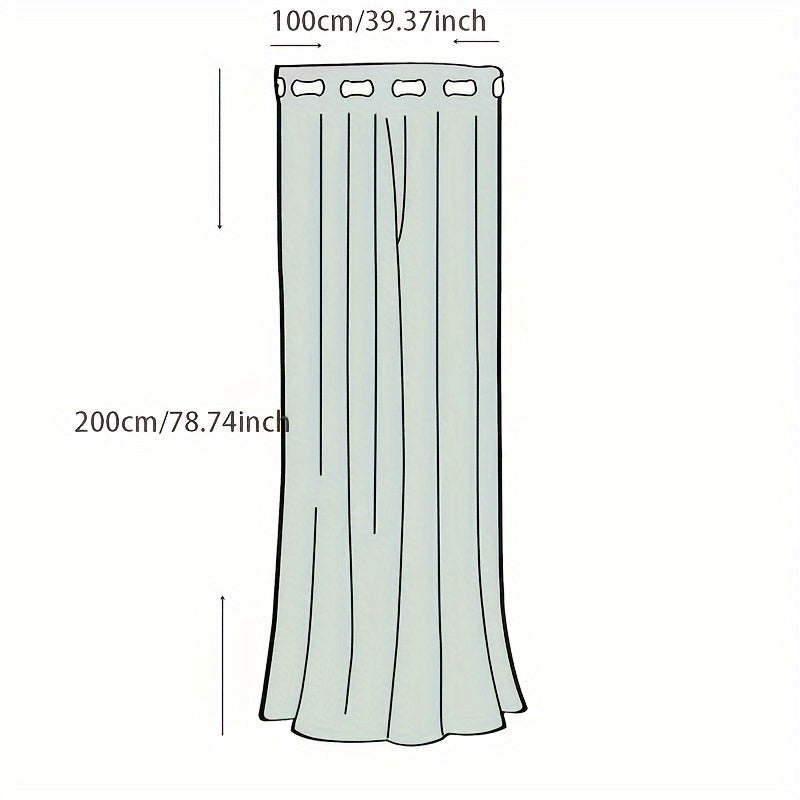 Magnetic mesh curtain with magic tape, ideal for keeping out mosquitoes, soft gauze door for summer use in bedrooms and homes. Can also be used as an encrypted sand window or door, household partition, or screen window with self-priming magnet.