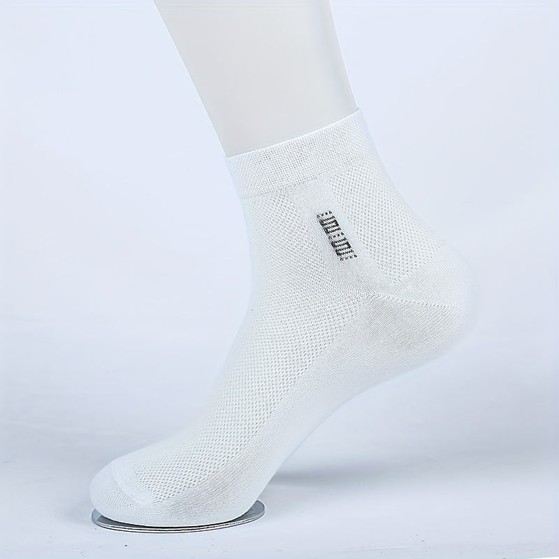 3 pairs of men's ultra-thin, anti-odor, sweat-absorbing, breathable, and comfy summer socks.