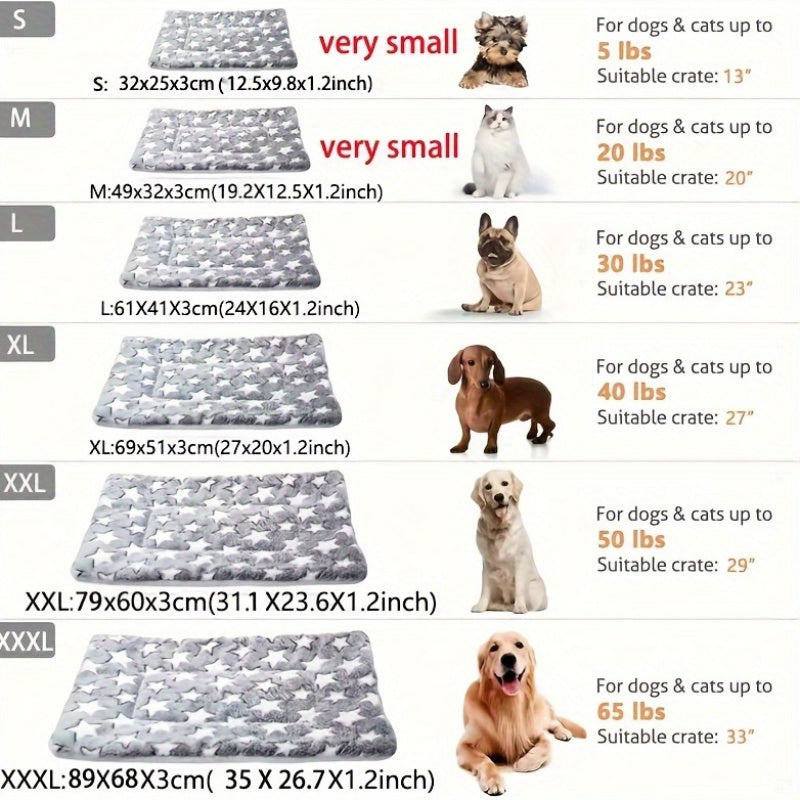 Cozy blanket for pets, ideal for cats and dogs in fall and winter.