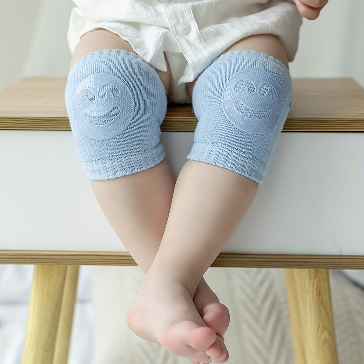 Baby Knee Protectors - Set of 5 Pairs; Ideal Christmas, Halloween, or Thanksgiving Day Gift for Crawling Babies