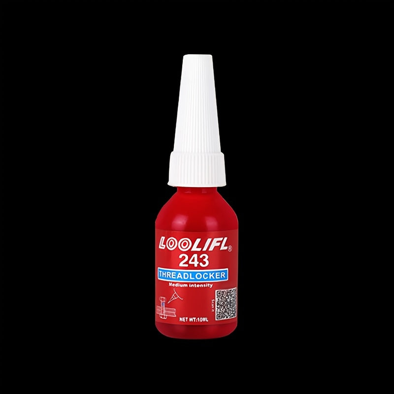 LOCTITE 243 10ml Screw Locking Adhesive, High Strength, High Temperature Resistant, Anti-Vibration, Detachable, for Metal Compatible Materials