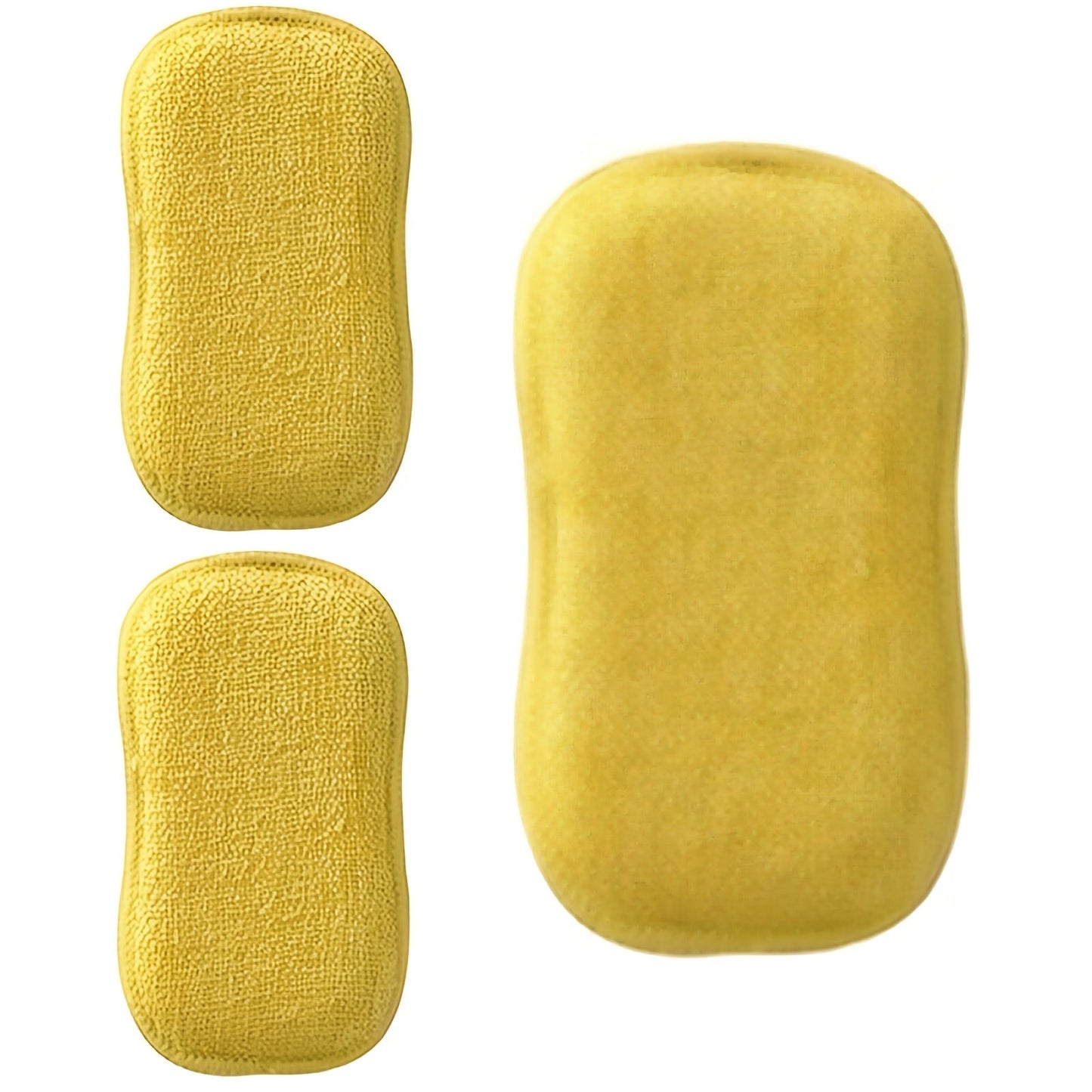 Multi-functional Kitchen Cleaning Sponge Set of 3/5 Pieces with Strong Decontamination for All Kitchen Items