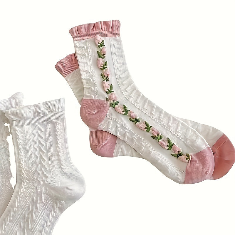 5 pairs of chic and multipurpose women's socks.