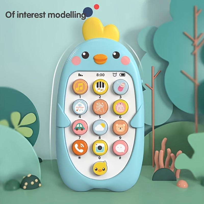 Interactive Toy Phone for Kids - Musical Educational Toy, Battery Operated with AAA Batteries, Ideal Gift for Christmas or Halloween for Children