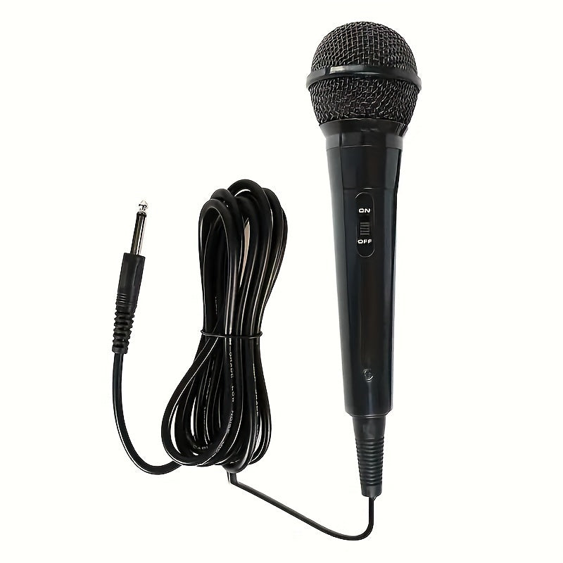 Dynamic Wired Microphone Trolley with 6.5mm Plug for Karaoke and Conferences