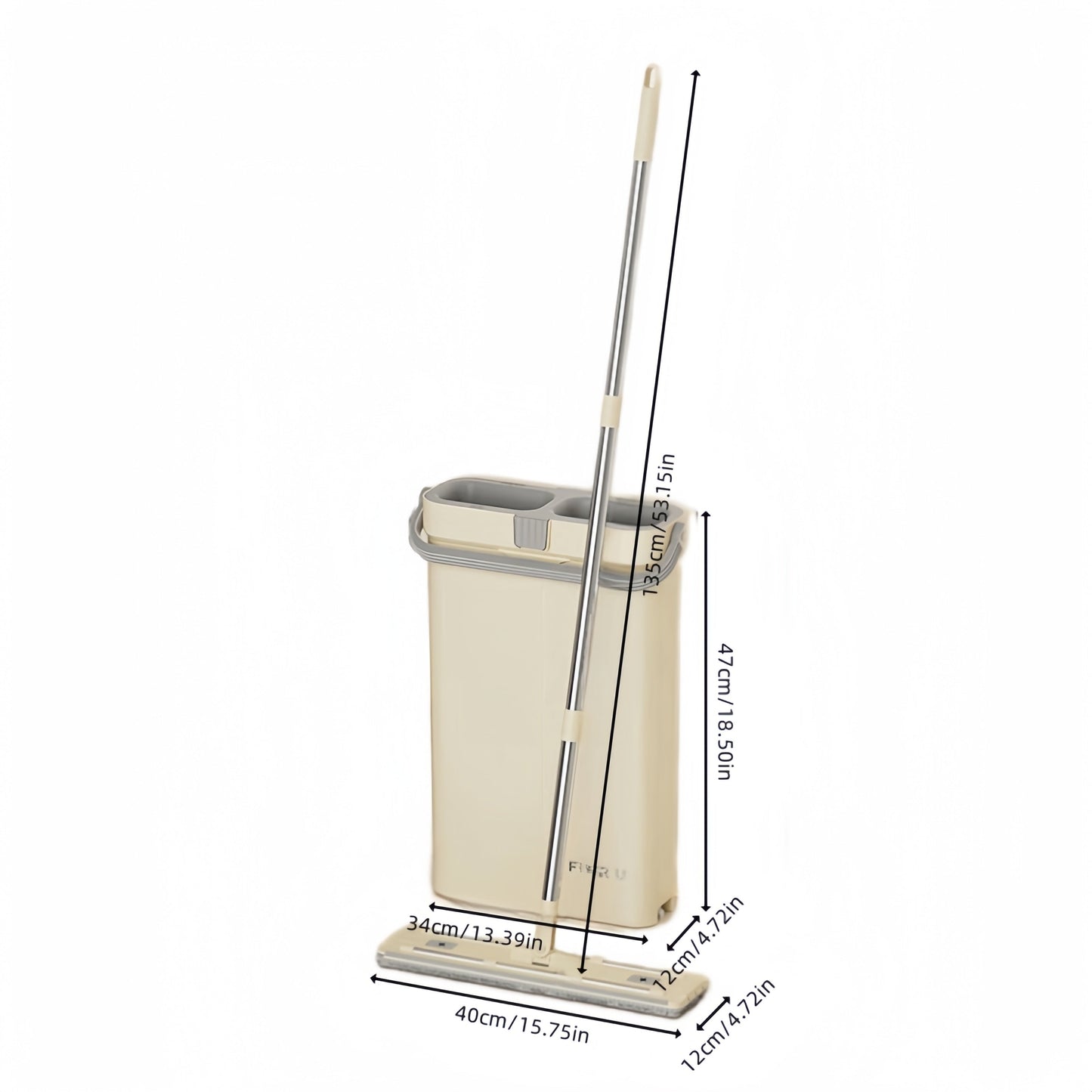 Upgrade your cleaning routine with the UFORU Spray Mop Set featuring a self-washing and drying system. Made of durable ABS material, this multifunctional wet and dry floor mop comes with reusable microfiber pads for efficient cleaning on all floor types