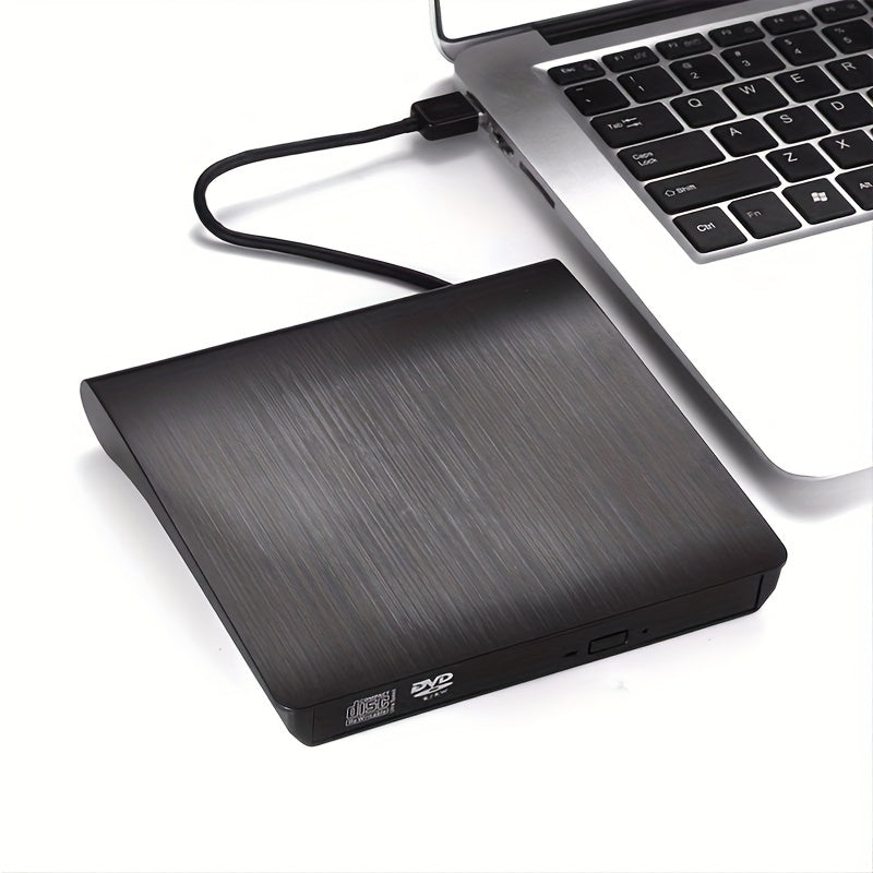 BIKILI USB 3.0 Portable DVD/CD player for Laptop, Desktop, Windows, Linux, Mac, iOS. Battery not included.