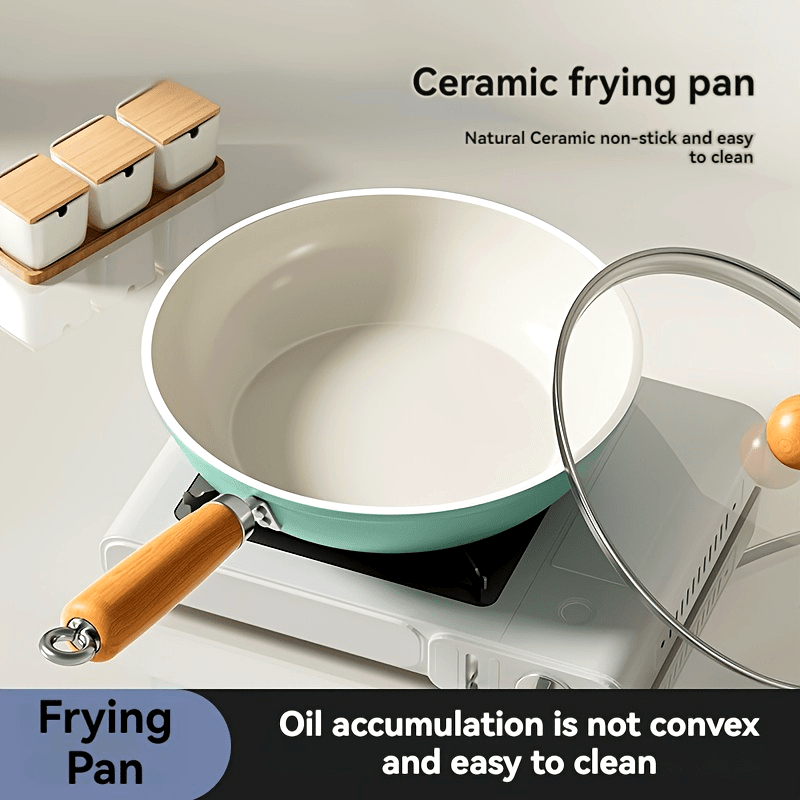 Classy Ceramic Fry Pan with Smooth Non-Stick Surface - Ideal for Cooking at Home