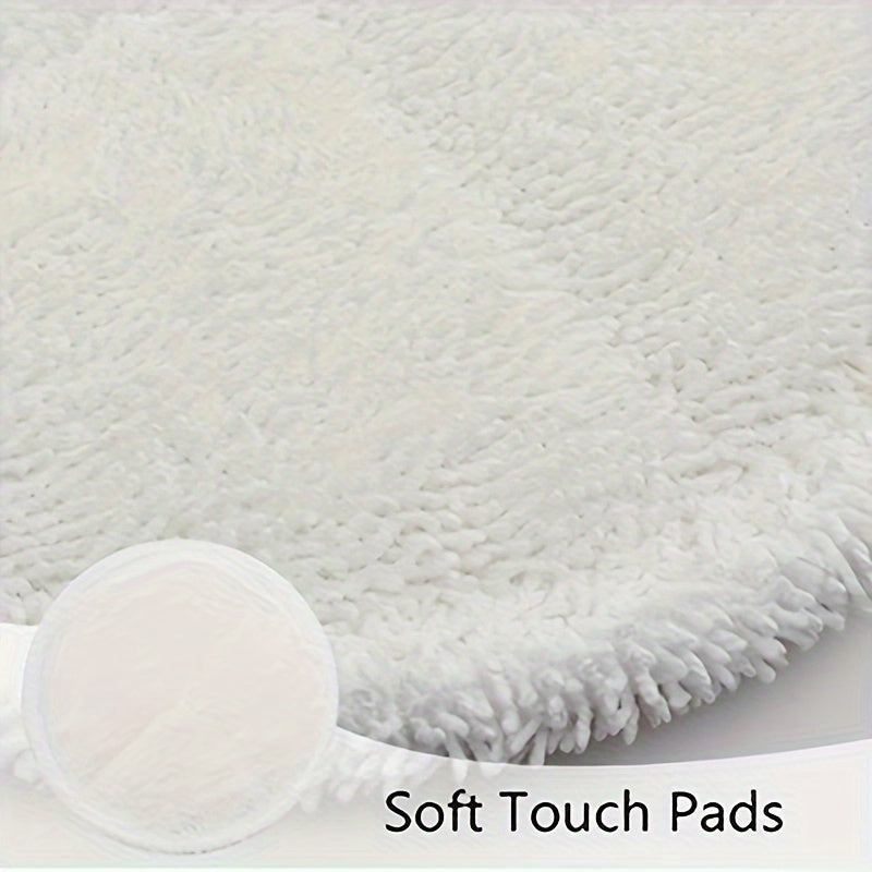 Get your hands on the budget-friendly 3-piece Mop Cloth Replacement pad set designed for Bissell Spinwave models 20399, 23157, 23159, 2039A, 2124A, 20393, 2039T, 2039W, 20391, 20395, 2307, and 2315A. This set includes 1 heavy matte mat, 1 soft mat, and 1