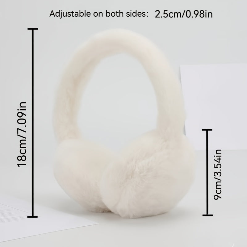 Stay warm and cozy this winter with our fleece ear muffs designed for both men and women. These adjustable ear warmers are made from stretchy sheepskin material, ensuring a comfortable fit for all. To maintain their quality, hand wash only.