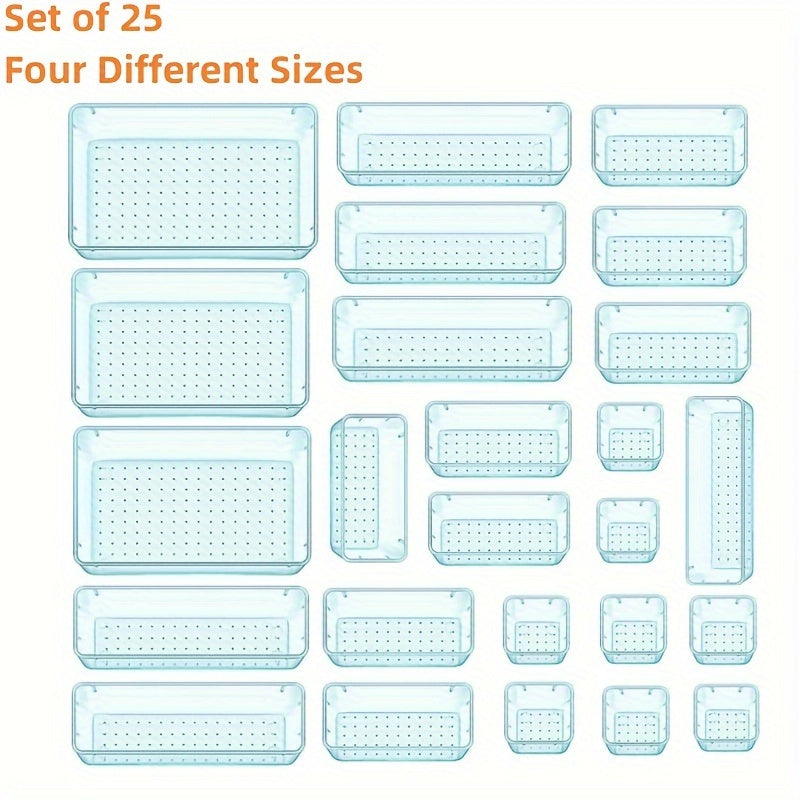 25pcs Multi-Functional Storage Box.