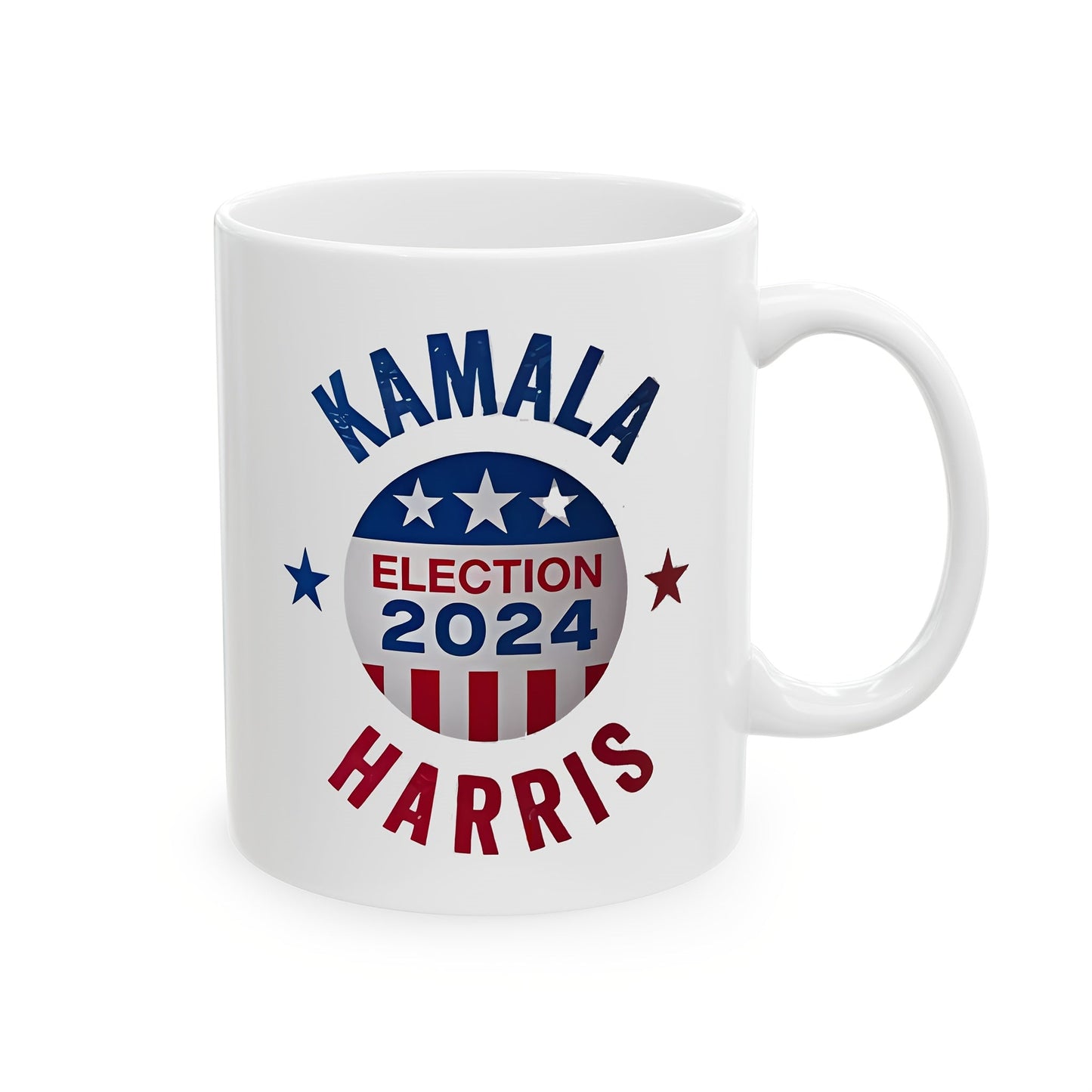 2024 Election Kamala Harris Ceramic Coffee Mug - Perfect Keepsake for Supporters, Inspirational Voting Mug for Adults, Patriotic Memorabilia Collectible