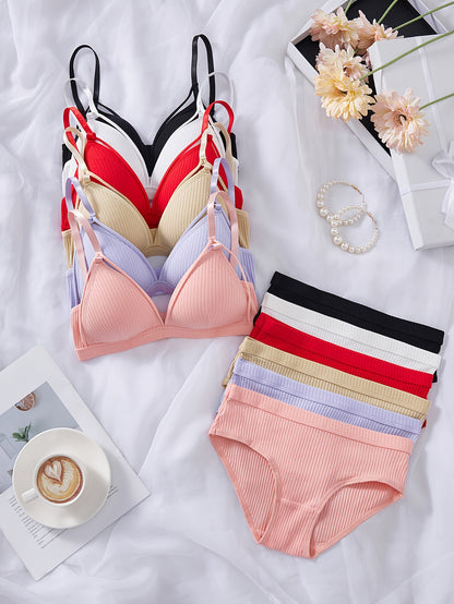 Casual six-color underwear set