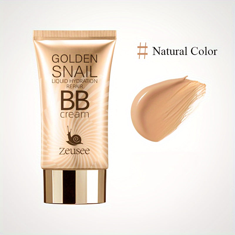 Golden Snail Liquid Hydration Repair BB Cream - Moisturizing Primer under 1 Fl Oz, Multi-Tone Coverage Cream.