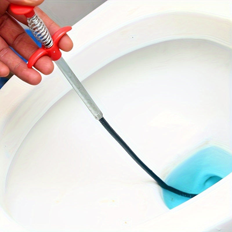 Get ready for school with this household gadget - the Drain Cleaning Dredging Tool with Grapple Hook! This long, flexible grabber claw sink drain cleaner is perfect for removing kitchen sink sewer clogs. Say goodbye to drain hair with this handy drain