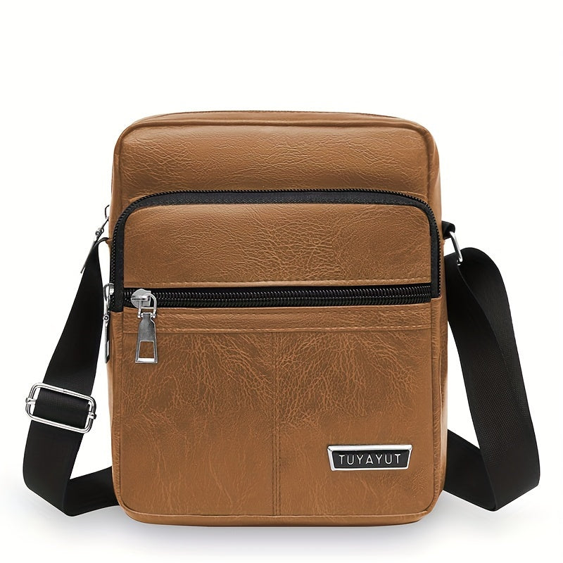 Casual Lightweight Men's Zipper Satchel Bag