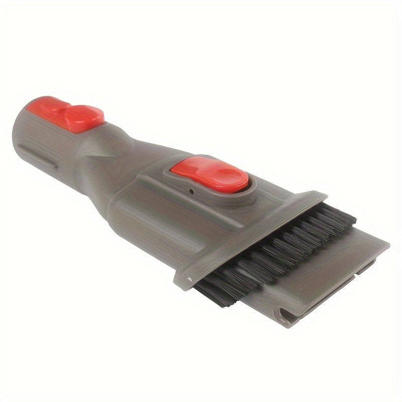 One-piece Vacuum Cleaner Attachment Kit - Includes Quick Release Dusting Brush and Crevice Tool, designed for V-Series Models to efficiently clean your home and car. Made of durable plastic material, perfect for all your vacuuming needs.