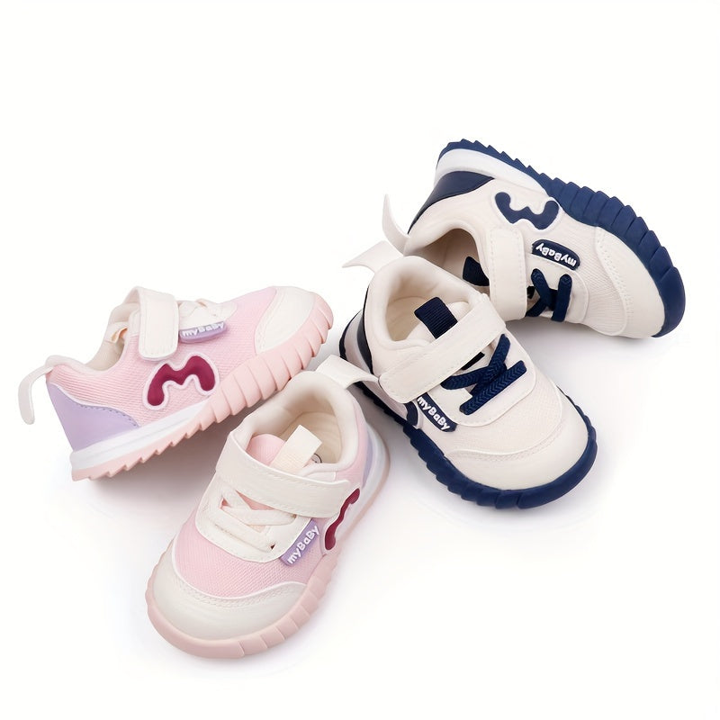 Breathable toddler sneakers with casual sports style, ideal for running, hiking, and outdoor activities.