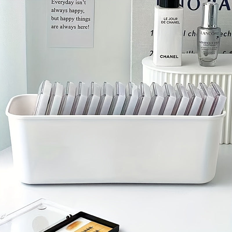 1pc False Eyelash Storage Box, Portable Organizer for Eyelash Extensions, Multipurpose Desktop Storage for Home.