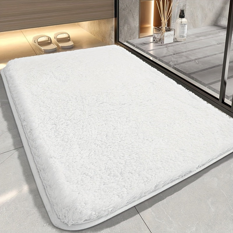 Soft, non-slip mat for bathroom doorways, stock available for cross-border shipping.