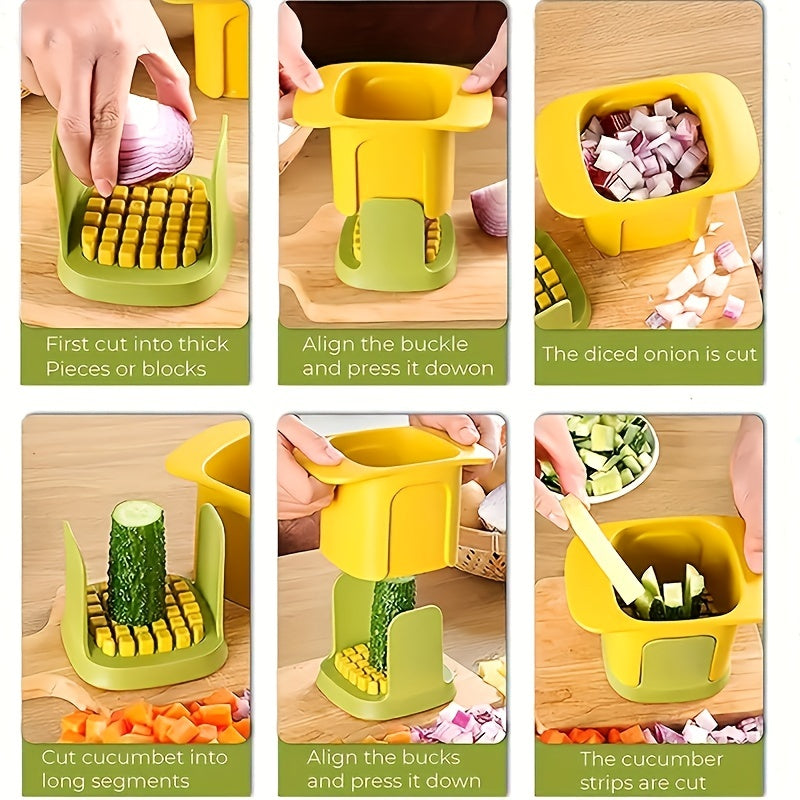 New Compression Chopper for Home Use - A Versatile Kitchen Tool for Efficient Vegetable Cutting