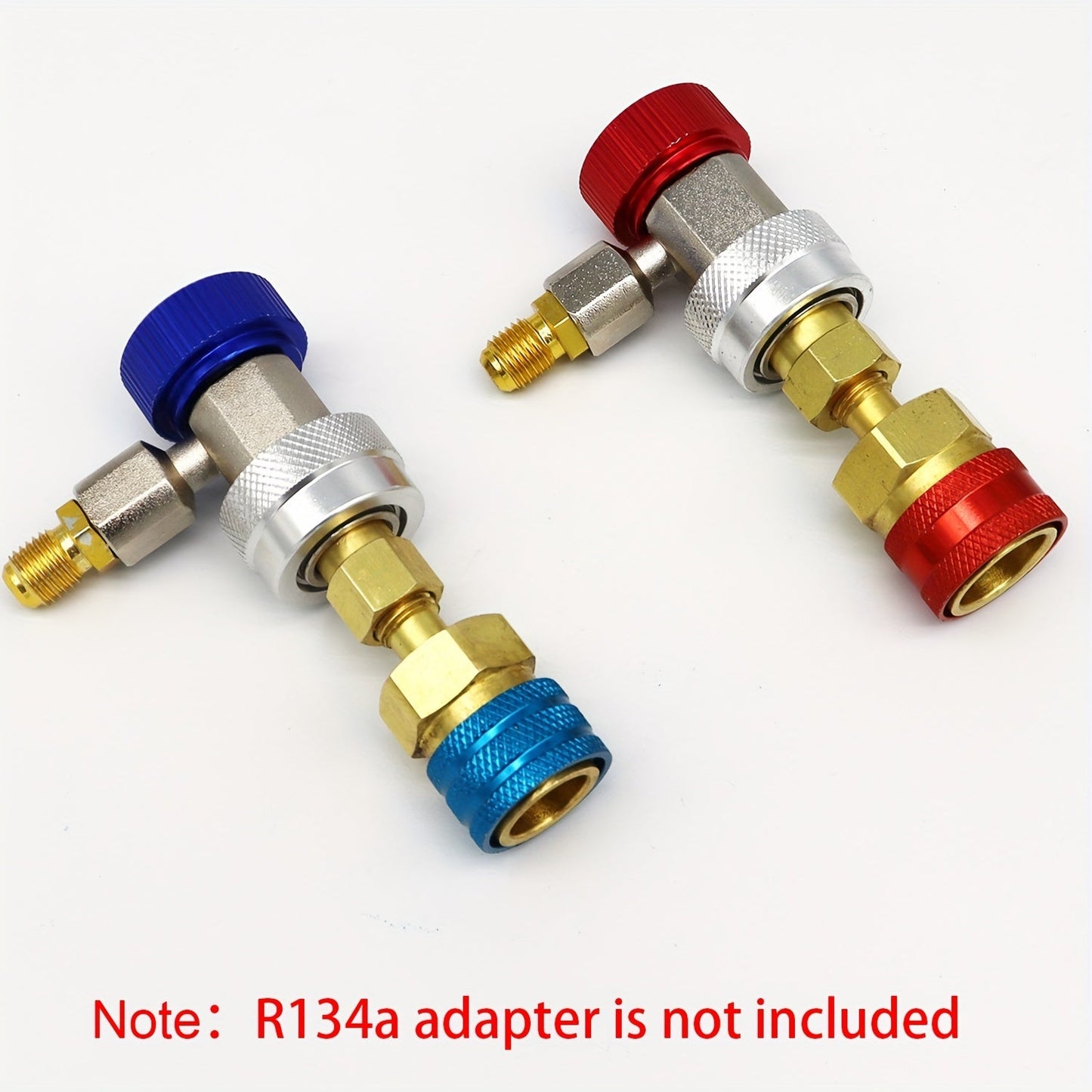 Adapter kit for converting to R1234yf refrigerant, compatible with all universal AC systems, does not need electricity to operate.