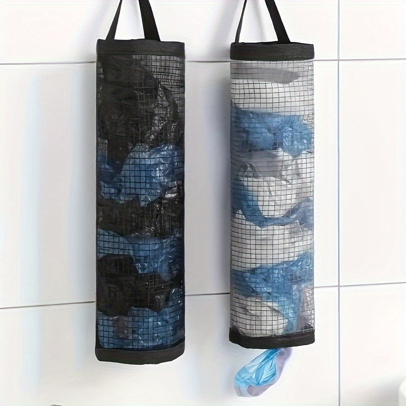 1 piece of Hanging Garbage Bag, Plastic Kitchen Decoration Bag, Hanging Grocery Shopping Bag, Commercial Restaurant Kitchen Garbage Bag Storage, Home Garbage Bag Storage